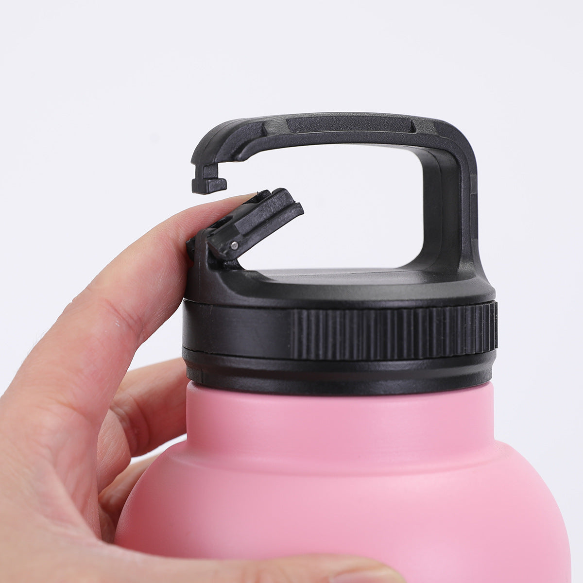 Stainless Steel Dog Water Bottle 3-in-1